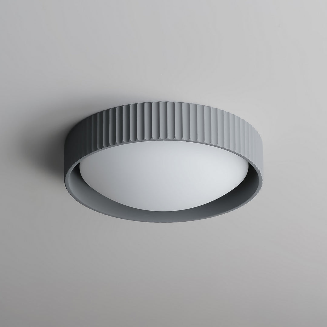 ET2 - E25051-GY - LED Flush Mount - Souffle - Gray