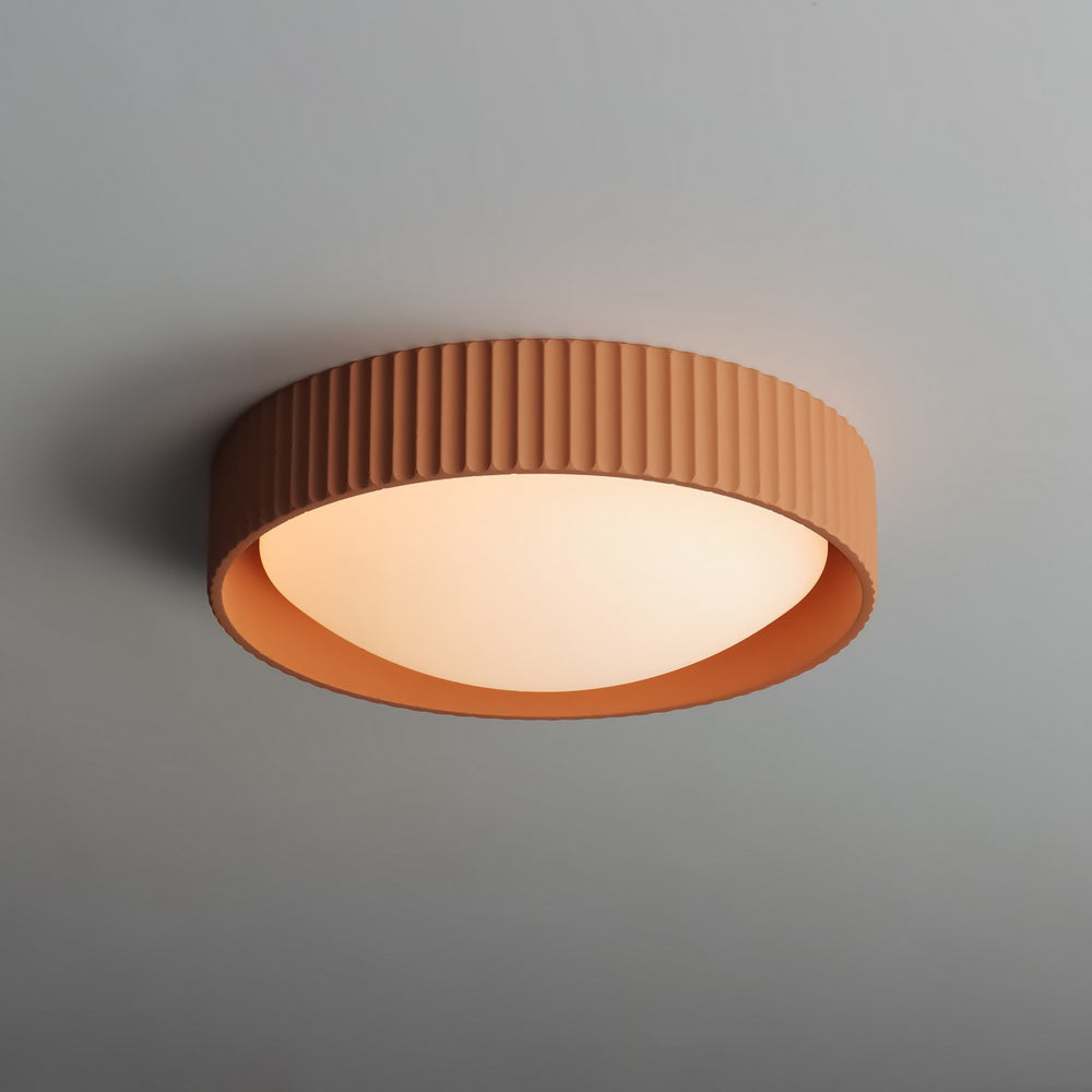 ET2 - E25051-TRC - LED Flush Mount - Souffle - Terra Cotta