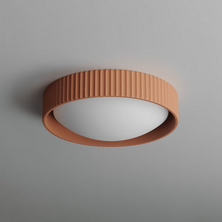 ET2 - E25051-TRC - LED Flush Mount - Souffle - Terra Cotta