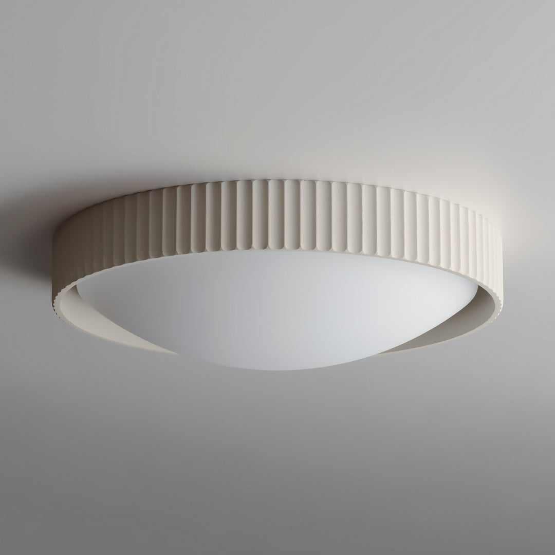 ET2 - E25058-CHK - LED Flush Mount - Souffle - Chaulk White