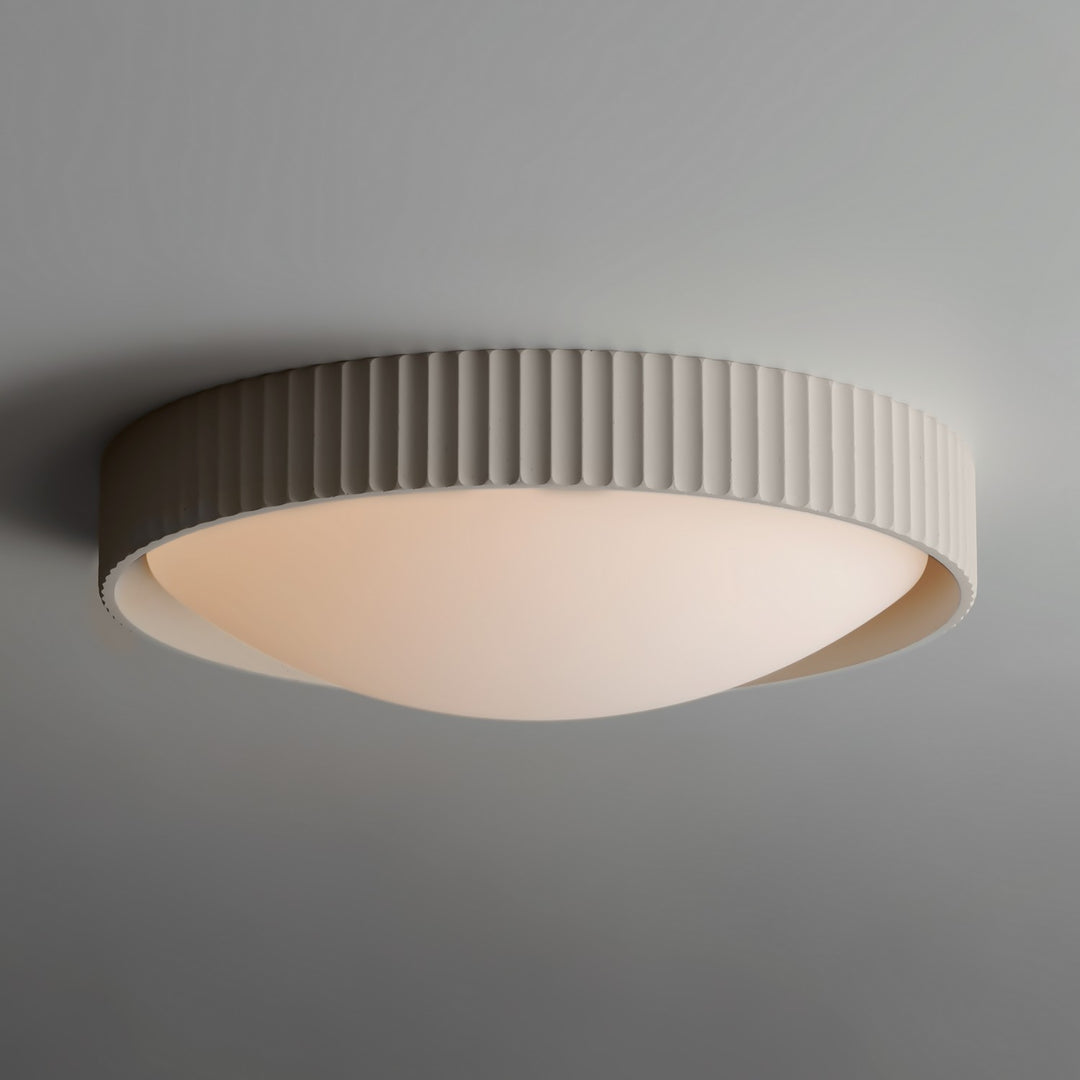 ET2 - E25058-CHK - LED Flush Mount - Souffle - Chaulk White
