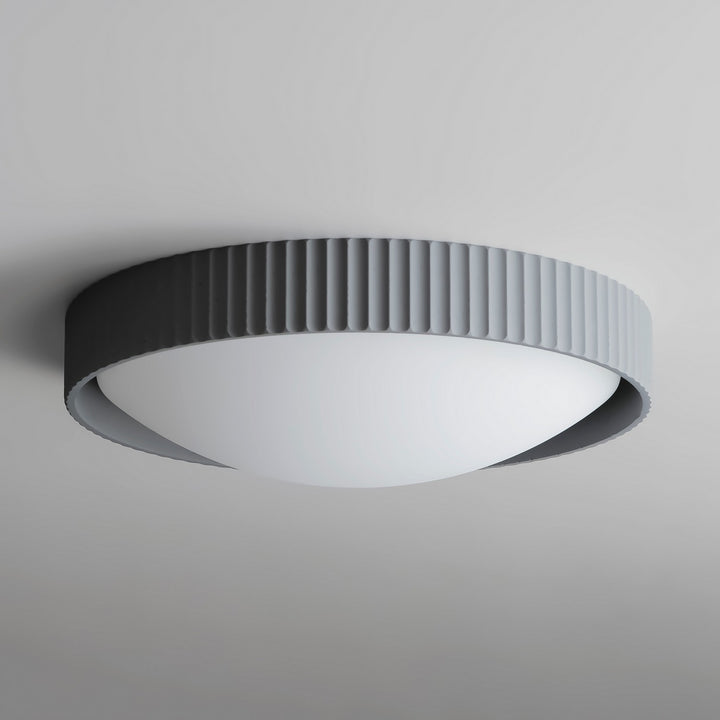 ET2 - E25058-GY - LED Flush Mount - Souffle - Gray