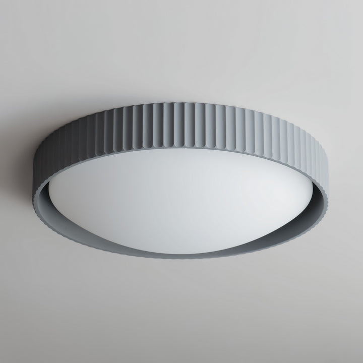 ET2 - E25058-GY - LED Flush Mount - Souffle - Gray