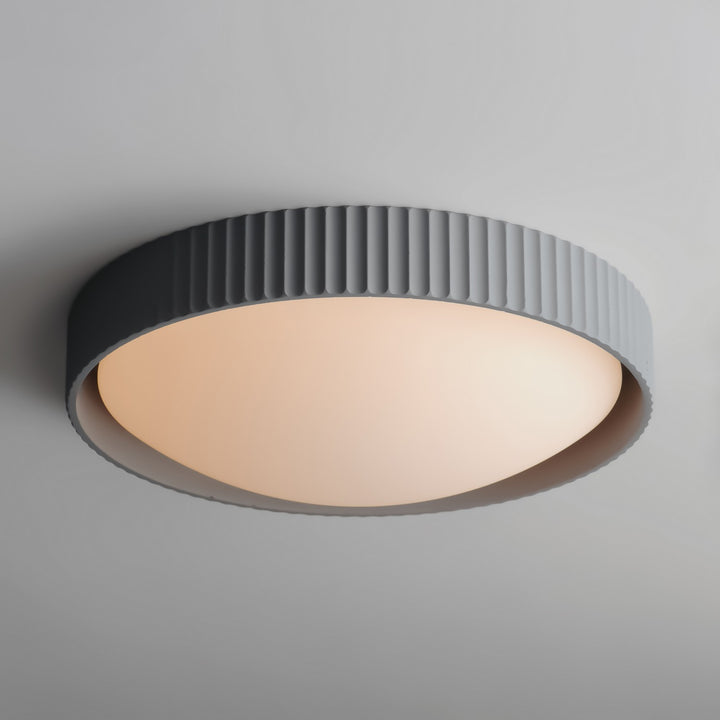 ET2 - E25058-GY - LED Flush Mount - Souffle - Gray