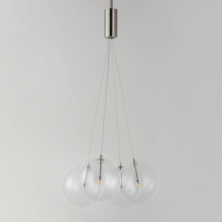 ET2 - E25084-18SN - LED Pendant - Burst - Satin Nickel