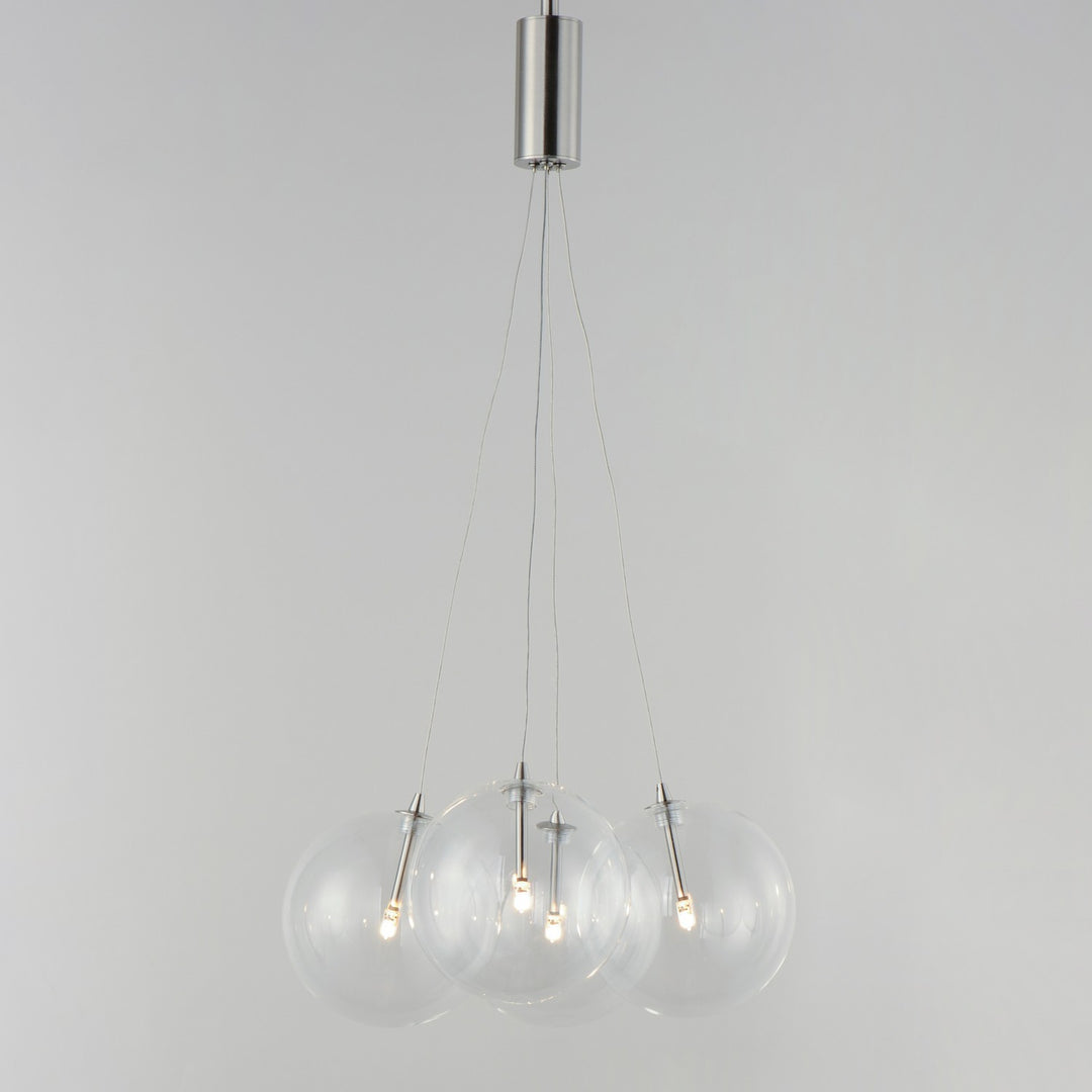 ET2 - E25084-18SN - LED Pendant - Burst - Satin Nickel