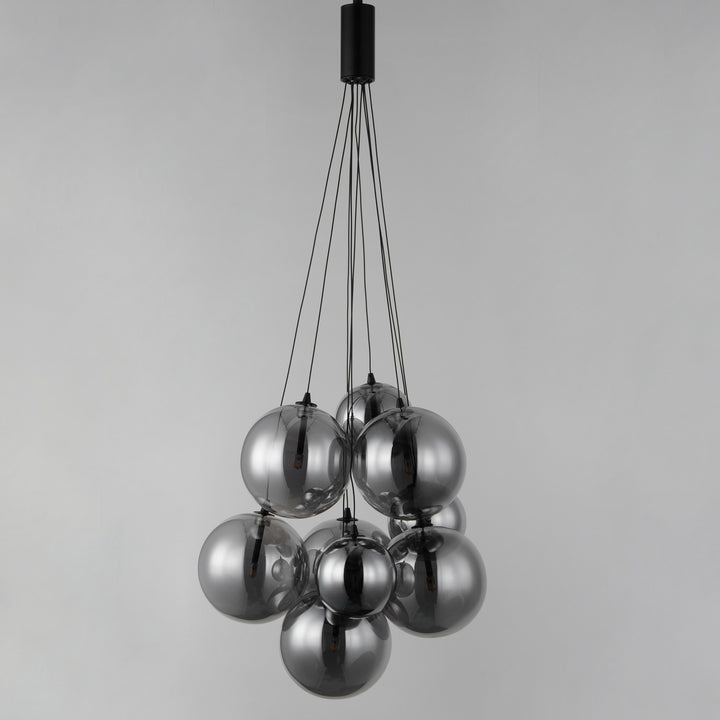 ET2 - E25087-142BK - LED Pendant - Burst - Black