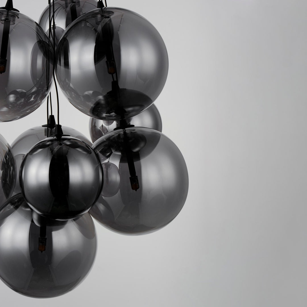 ET2 - E25087-142BK - LED Pendant - Burst - Black
