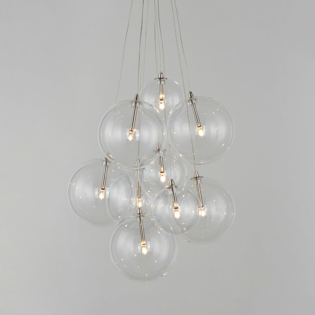 ET2 - E25087-18SN - LED Pendant - Burst - Satin Nickel