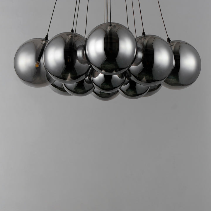 ET2 - E25089-142BK - LED Pendant - Burst - Black