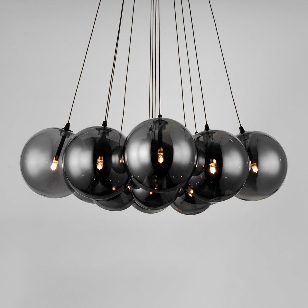 ET2 - E25089-142BK - LED Pendant - Burst - Black