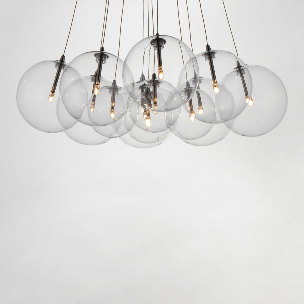 ET2 - E25089-18SN - LED Pendant - Burst - Satin Nickel