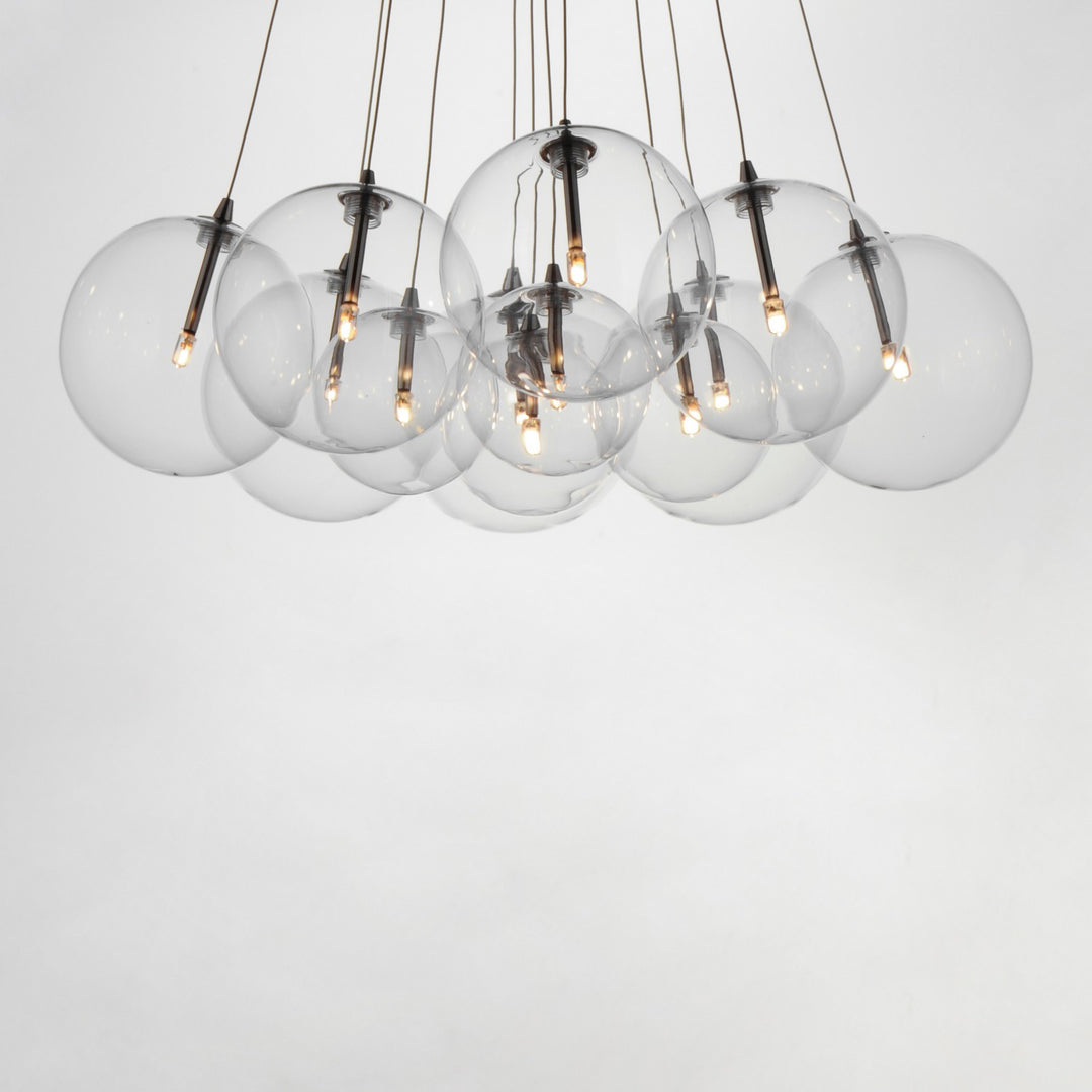 ET2 - E25089-18SN - LED Pendant - Burst - Satin Nickel