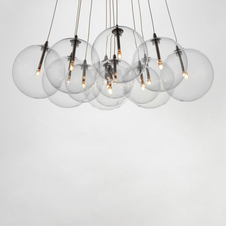 ET2 - E25089-18SN - LED Pendant - Burst - Satin Nickel