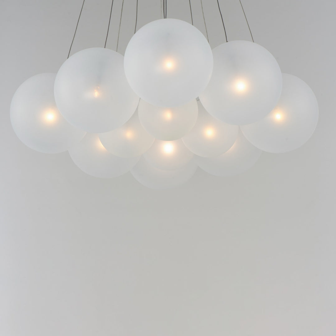 ET2 - E25089-54SN - LED Pendant - Burst - Satin Nickel