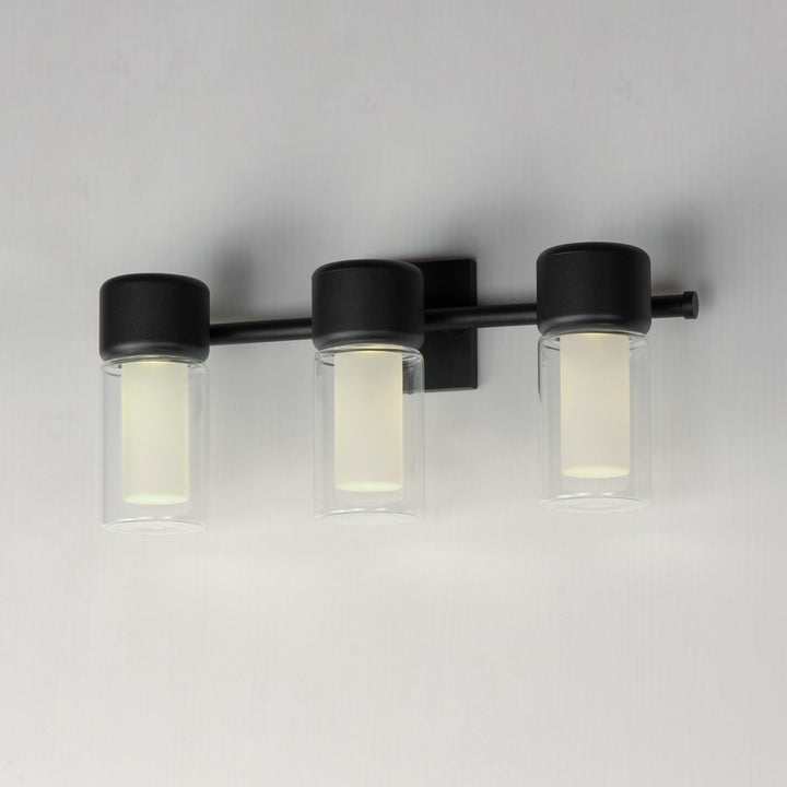 ET2 - E30193-93BK - LED Bath Sconce - Dram - Black