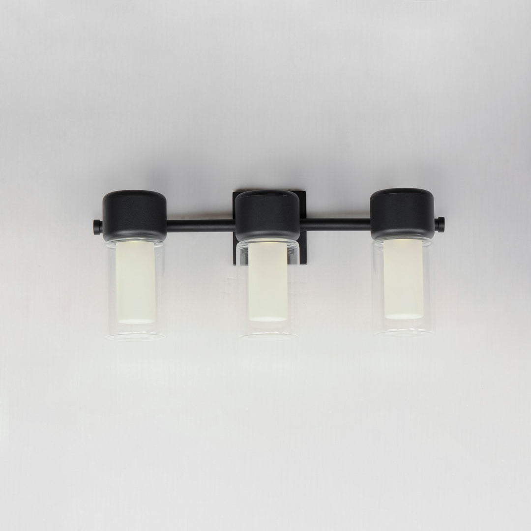 ET2 - E30193-93BK - LED Bath Sconce - Dram - Black