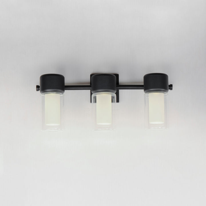 ET2 - E30193-93BK - LED Bath Sconce - Dram - Black