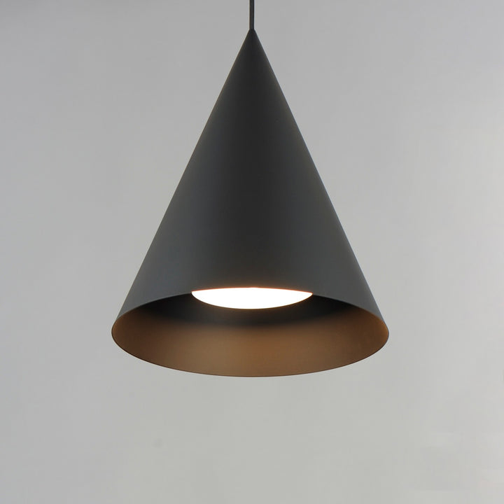 ET2 - E34501-BK - LED Pendant - Pitch - Black