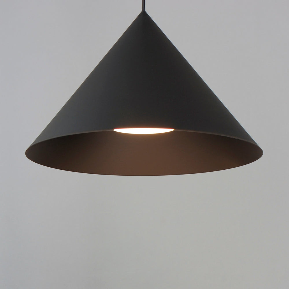 ET2 - E34502-BK - LED Pendant - Pitch - Black