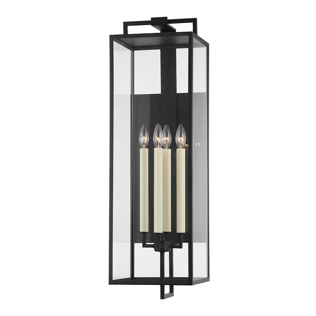Troy Lighting Canada - B6384-FOR - Four Light Outdoor Wall Sconce - Beckham - Forged Iron