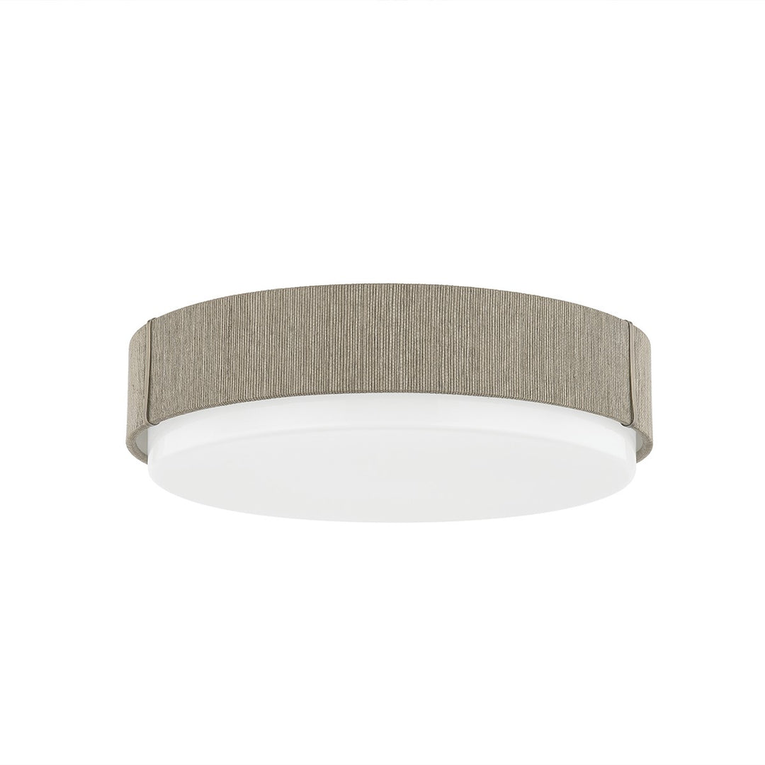Zane LED Flush Mount in Patina Brass - available from The Lighting Shoppe, trusted by Canadian homeowners
