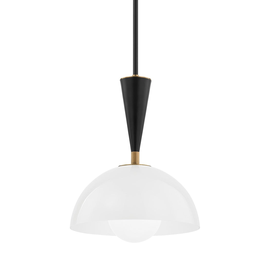 Payson One Light Pendant in Patina Brass - available from The Lighting Shoppe, trusted by Canadian homeowners