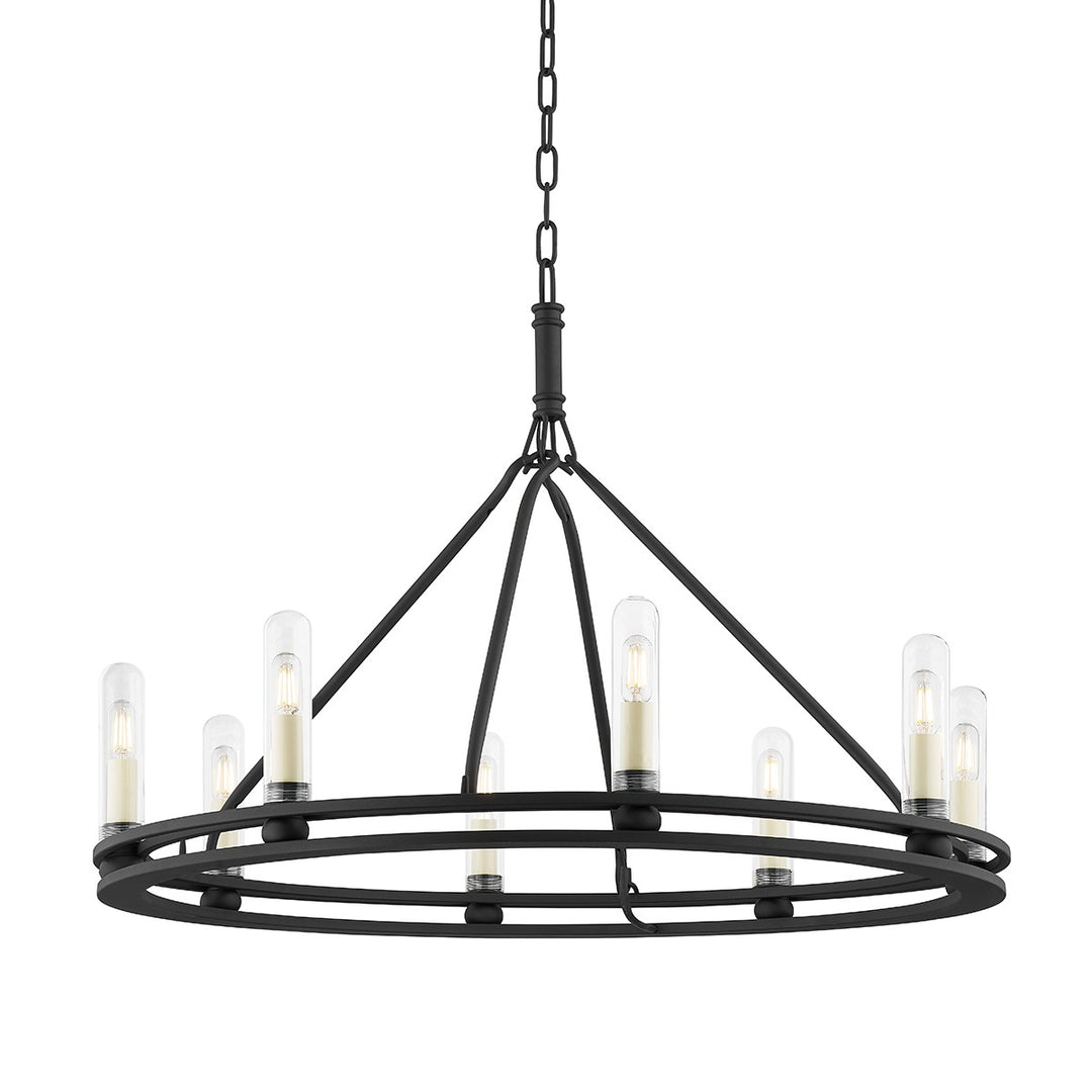 Troy Lighting Canada - F6233-TBK - Eight Light Outdoor Chandelier - Sutton - Texture Black