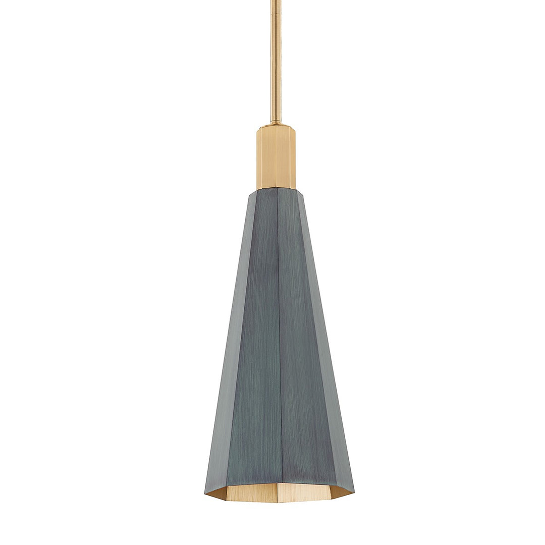 Huntley One Light Pendant in Patina Brass - available from The Lighting Shoppe, trusted by Canadian homeowners