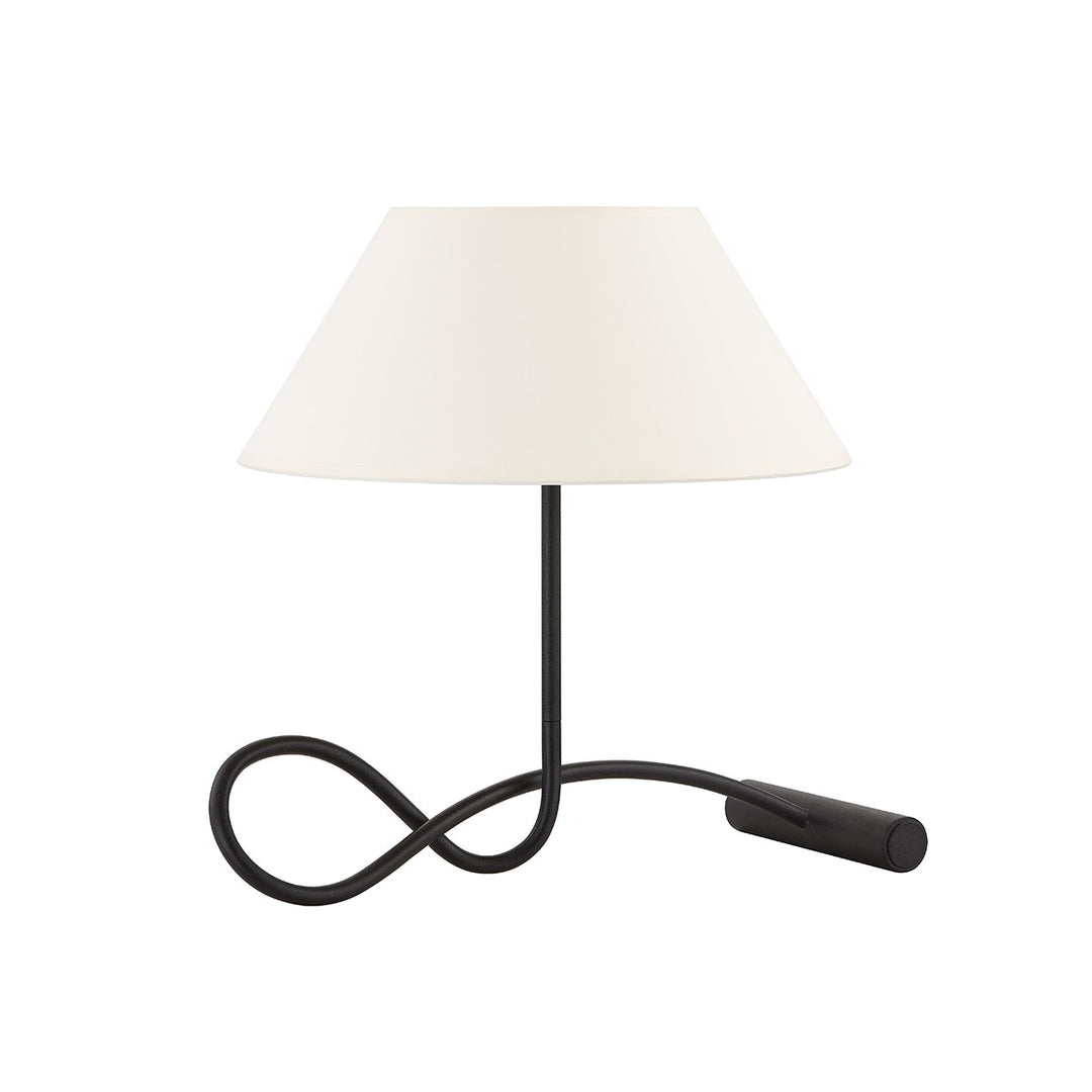 Alameda Two Light Table Lamp in Forged Iron - available from The Lighting Shoppe, trusted by Canadian homeowners