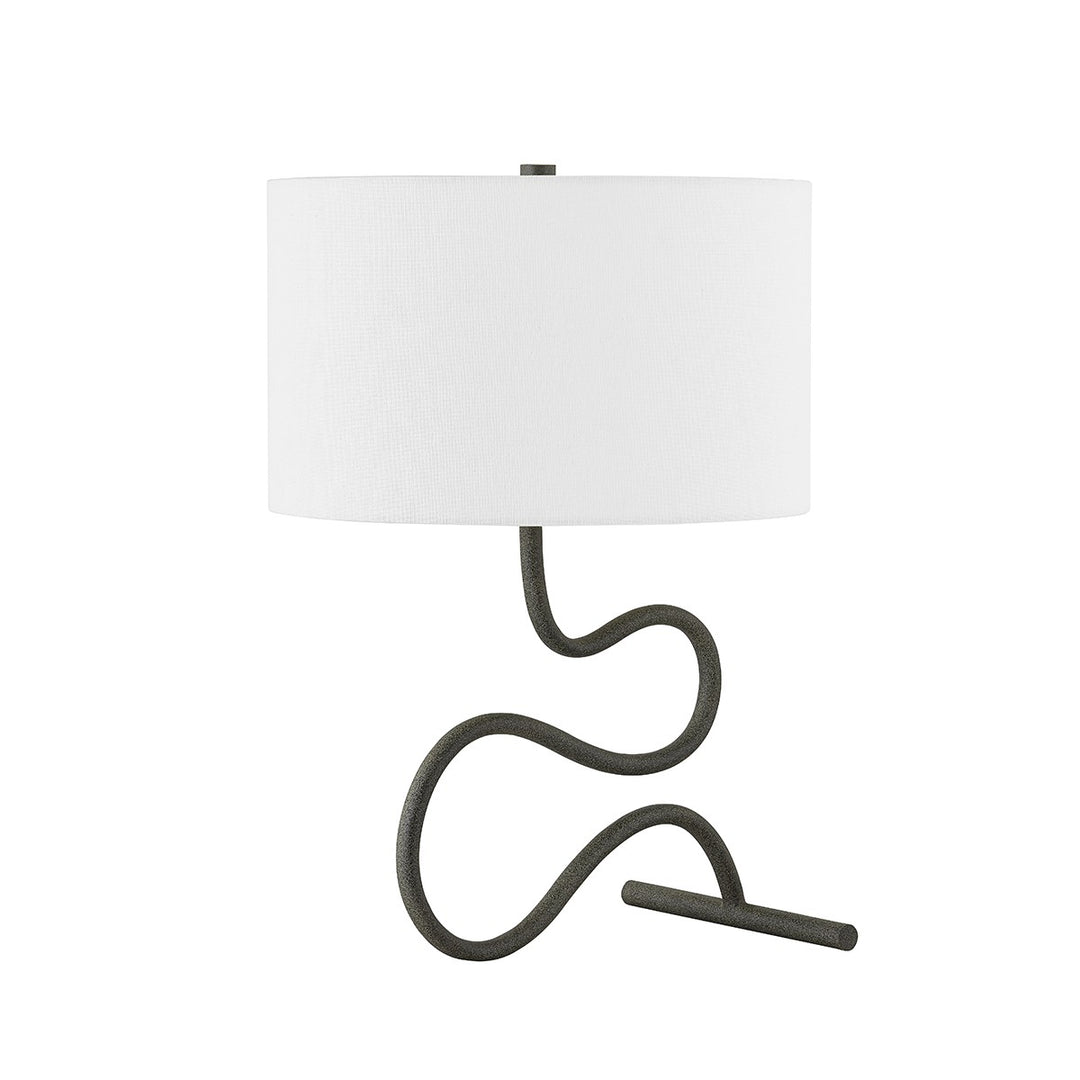 Veranda One Light Table Lamp in French Iron - available from The Lighting Shoppe, trusted by Canadian homeowners