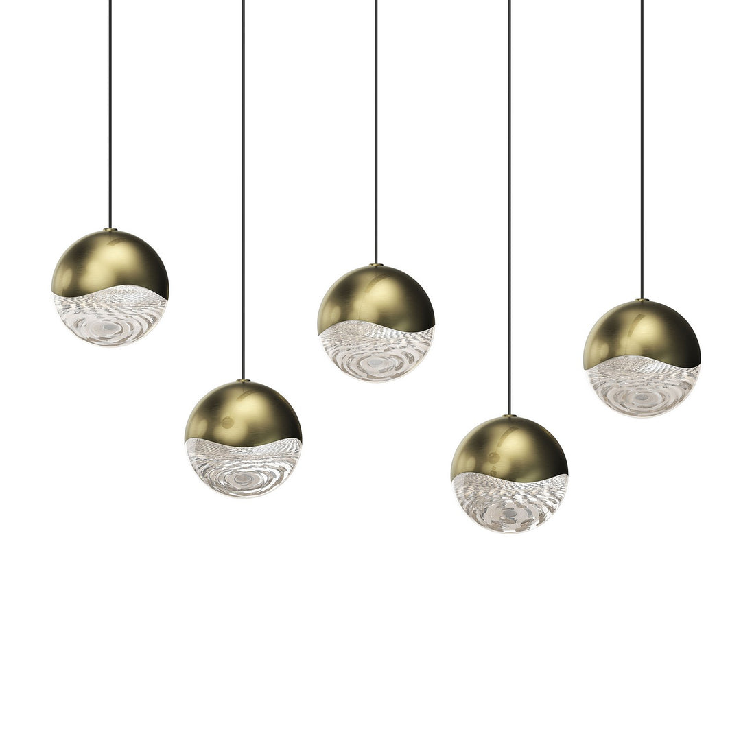 Sonneman - 2921.14-LRG - LED Pendant - Grapes - Brass