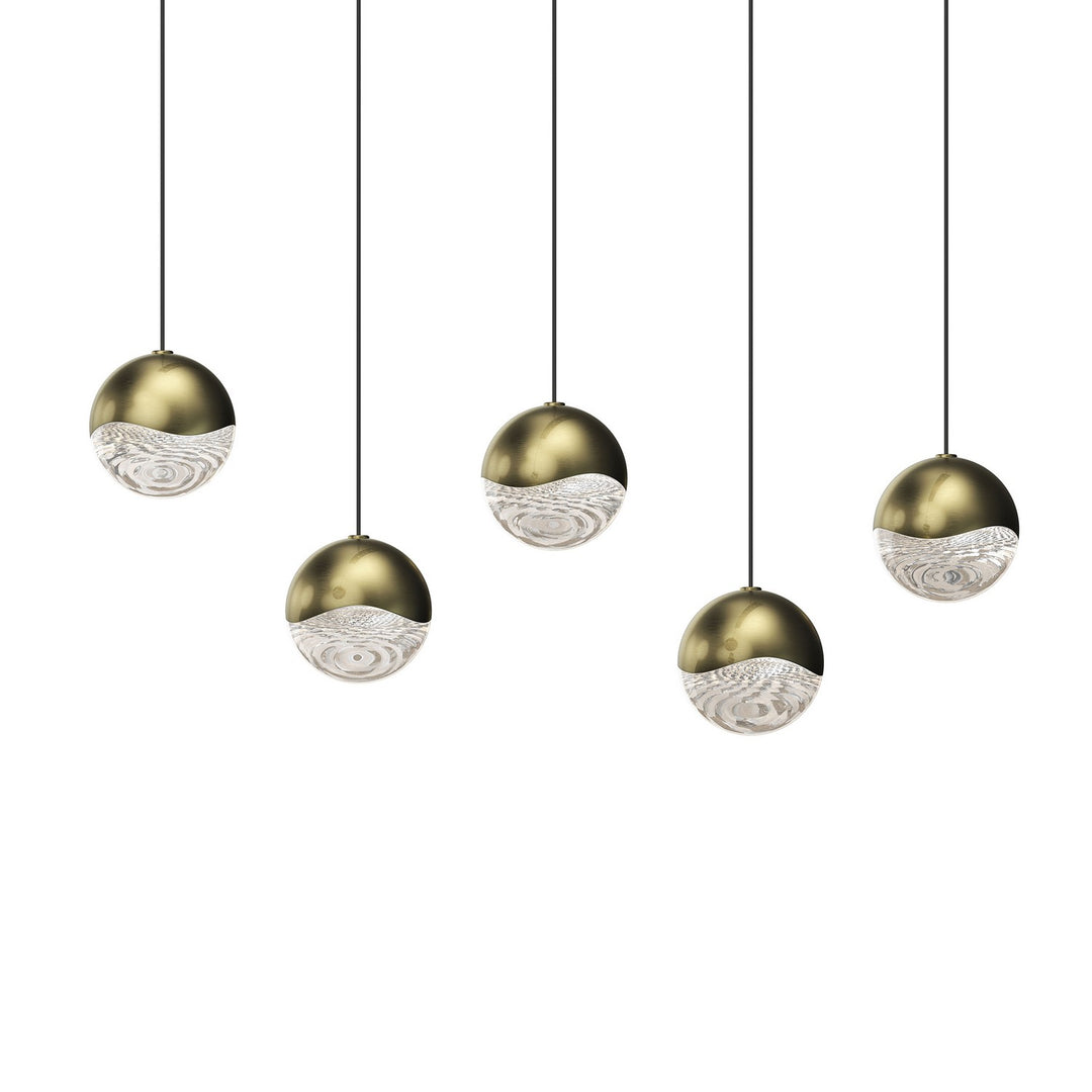 Sonneman - 2921.14-MED - LED Pendant - Grapes - Brass