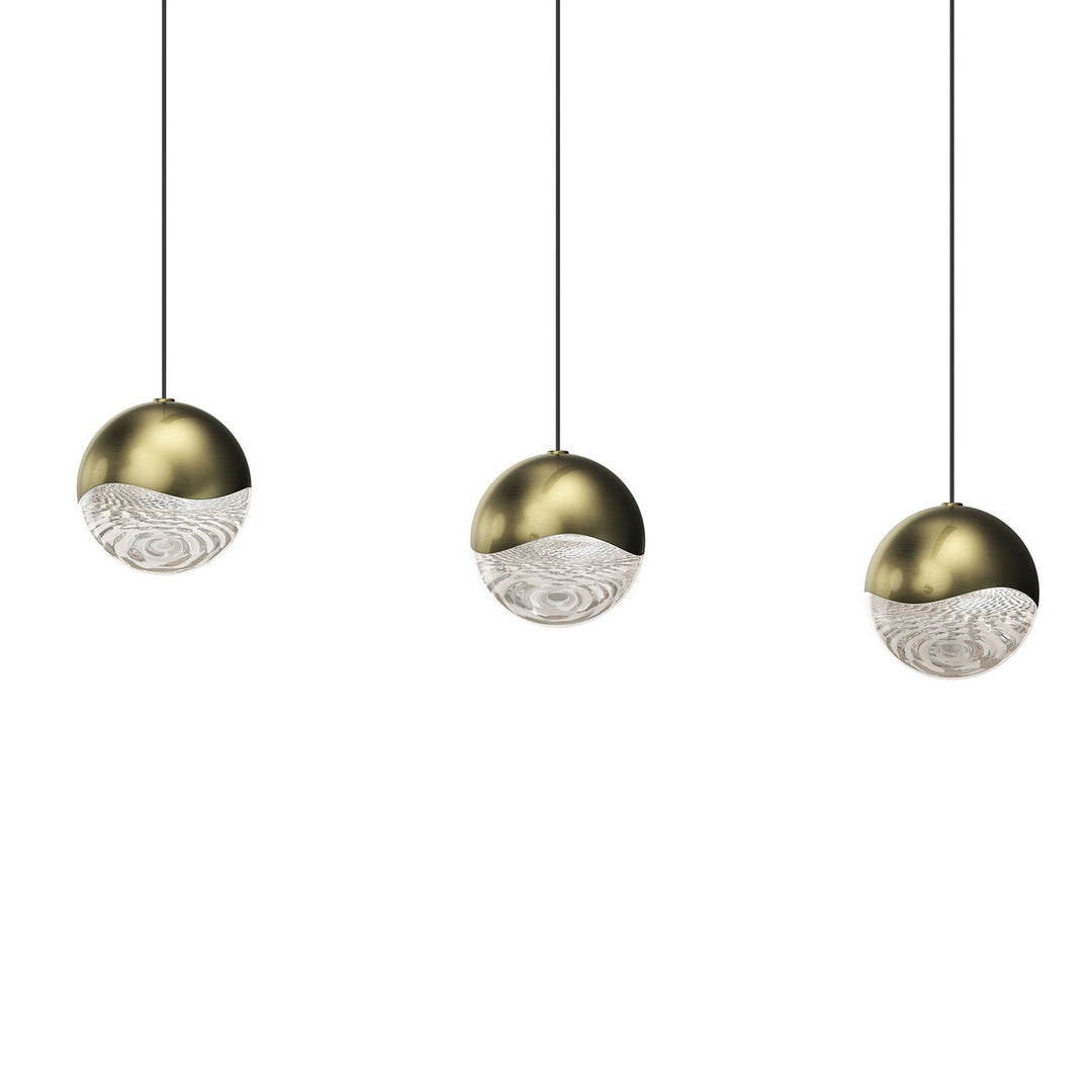 Sonneman - 2920.14-LRG - LED Pendant - Grapes - Brass