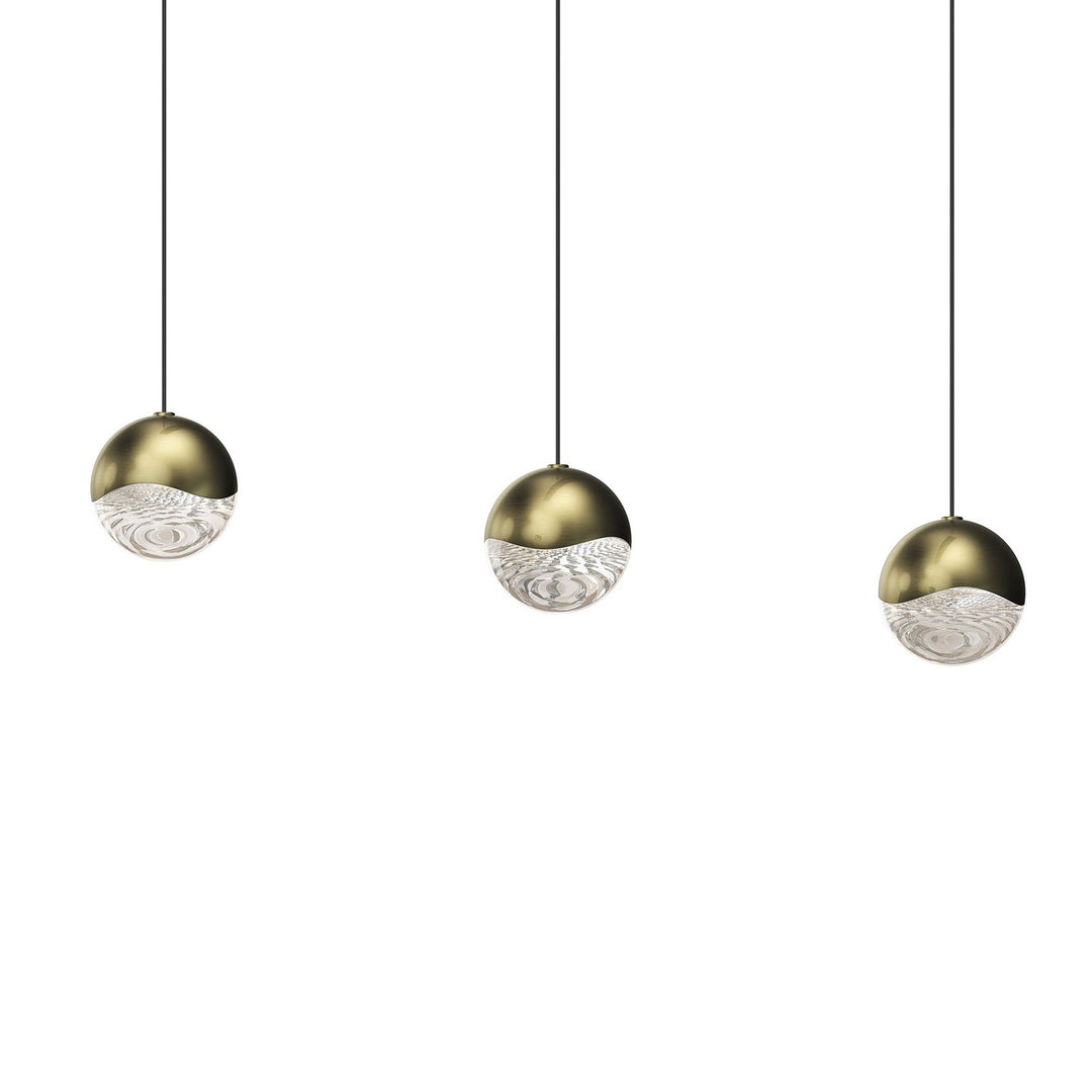 Sonneman - 2920.14-MED - LED Pendant - Grapes - Brass