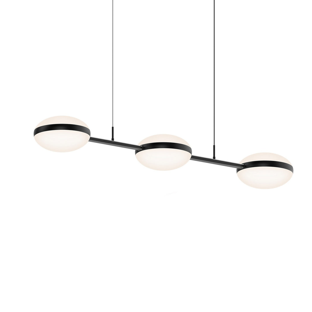 Sonneman - 3613.25 - LED Linear Pendant - Pillows - Satin Black