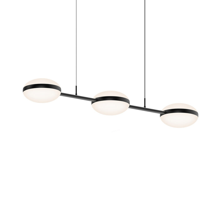 Sonneman - 3613.25 - LED Linear Pendant - Pillows - Satin Black