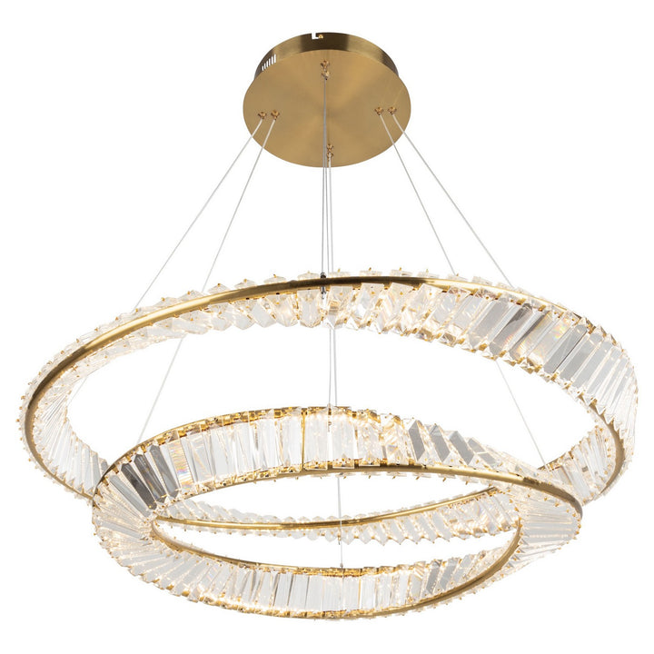 Artcraft Canada - AC6723BB - LED Chandelier - Stella - Brushed Brass