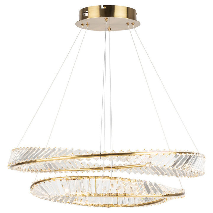 Artcraft Canada - AC6723BB - LED Chandelier - Stella - Brushed Brass