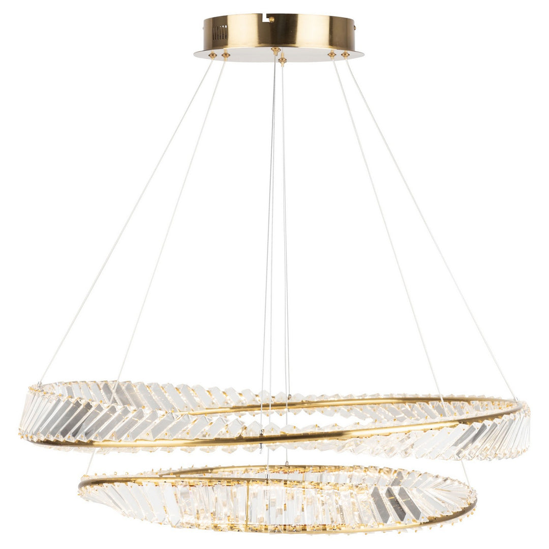 Artcraft Canada - AC6723BB - LED Chandelier - Stella - Brushed Brass