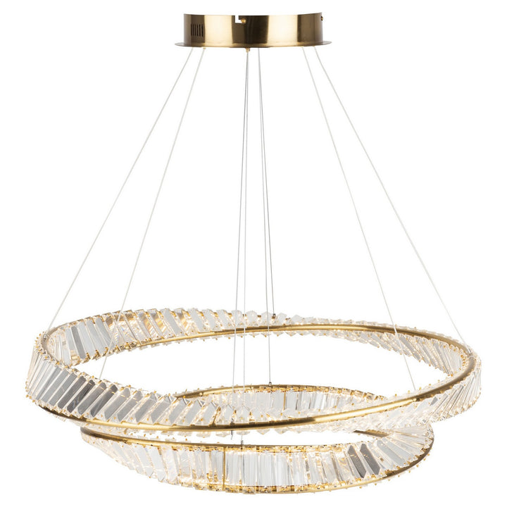 Artcraft Canada - AC6723BB - LED Chandelier - Stella - Brushed Brass