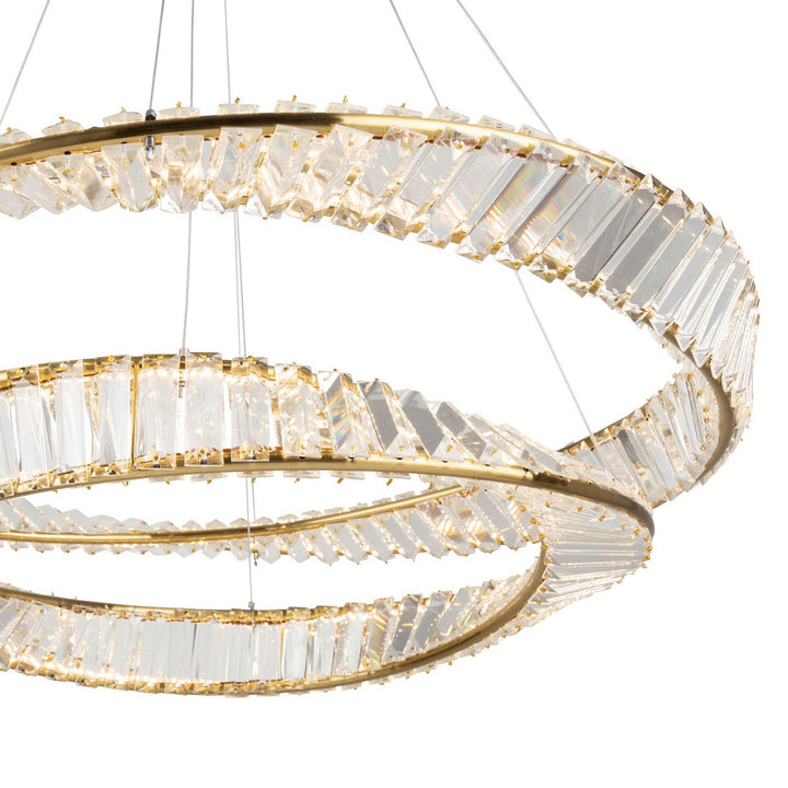 Artcraft Canada - AC6723BB - LED Chandelier - Stella - Brushed Brass