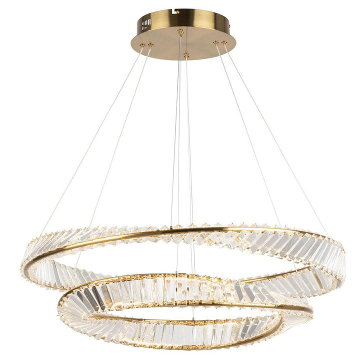 Artcraft Canada - AC6723BB - LED Chandelier - Stella - Brushed Brass