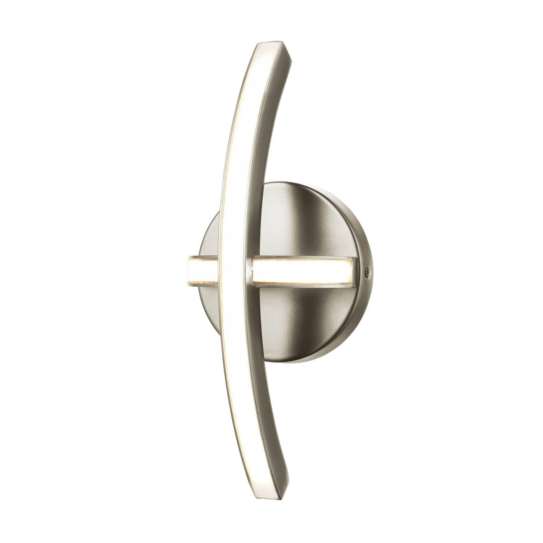 Perigee Ac Led LED Wall Sconce in Buffed Nickel - available from The Lighting Shoppe, trusted by Canadian homeowners