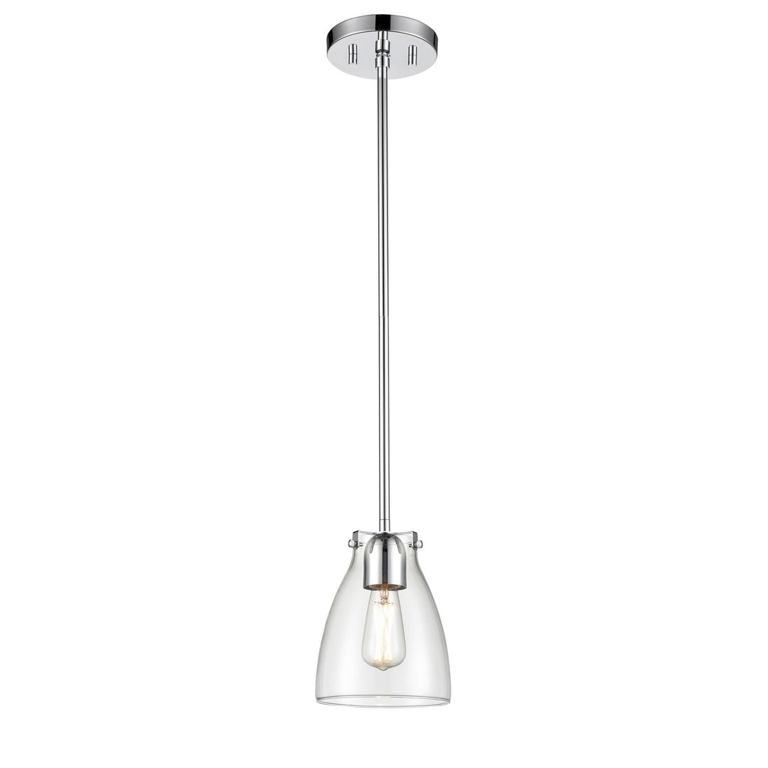 DVI Canada - DVP47021CH-CL - One Light Pendant - Emma - Chrome w/Clear Glass