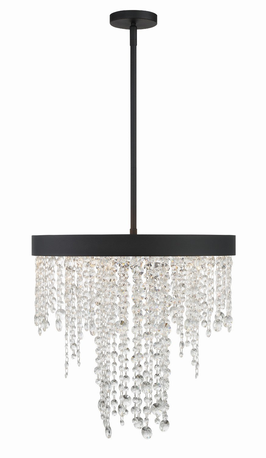Winham Five Light Chandelier in Black Forged - available from The Lighting Shoppe, trusted by Canadian homeowners