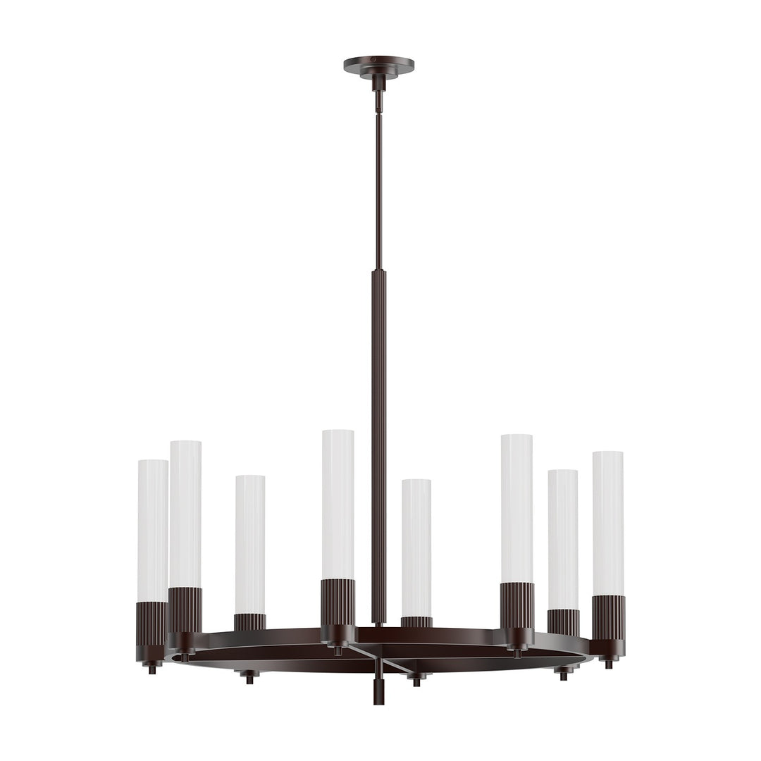 Alora Canada - CH416108WB - Eight Light Chandelier - Rue - Warm Bronze