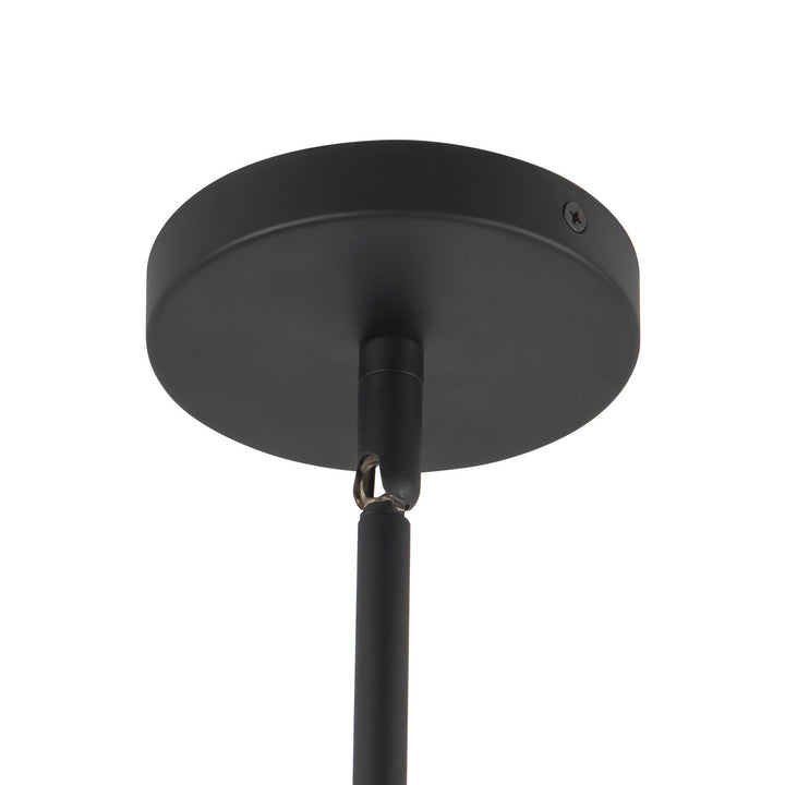Alora Canada - CH501334MBOP - Three Light Chandelier - Plume - Matte Black/Opal Glass