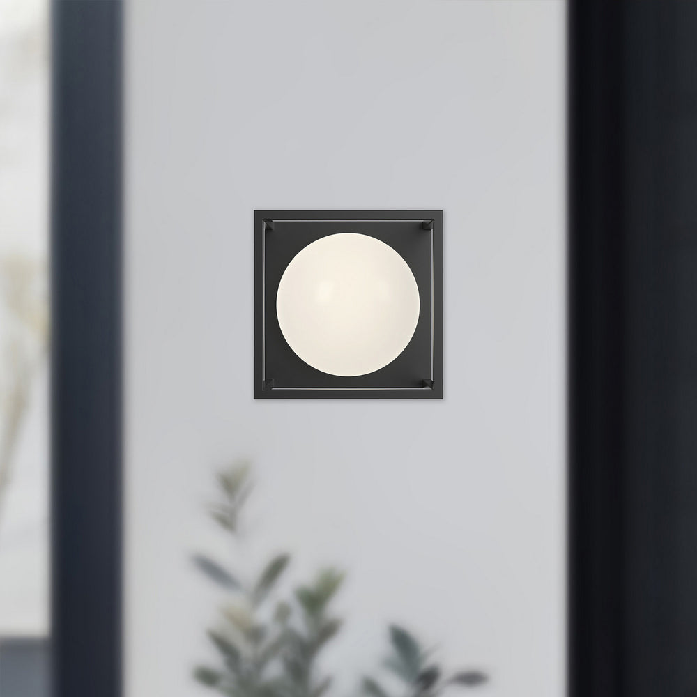 Alora Canada - EW519106BK - One Light Outdoor Wall Lantern - Amelia - Black