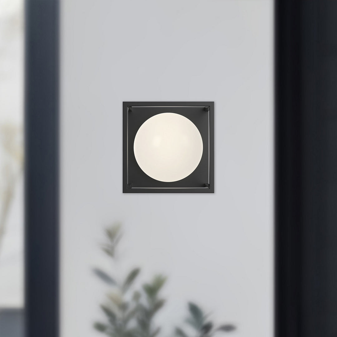 Alora Canada - EW519106BK - One Light Outdoor Wall Lantern - Amelia - Black